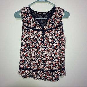 517 Lucky Brand floral tank